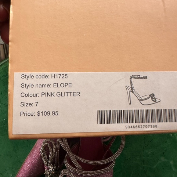 sexy glittery, pink and silver new shoes - Picture 6 of 6